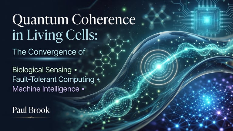 Quantum coherence in living cells